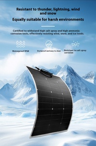 200W高効率HPC屋外フレキシブルソーラーパネル単結晶シリコン材料自動車用<span class=keywords><strong>PV</strong></span>ソーラーセル - Product Image 4