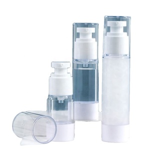 2026 Popular Style Empty 5ml <b>10ml</b> 15ml 30ml 50ml 100ml 150ml Plastic Airless Pump <b>Bottles</b> for Cream and Lotion Cosmetics - Product Image 5