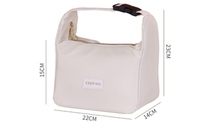 Bolsa de <span class=keywords><strong>Neopreno</strong></span> YULONG Blanca y Negra con Cierre, Plegable, Portátil, de Gran Capacidad, con Abertura Amplia y Aislamiento Térmico Reforzado - Product Image 3