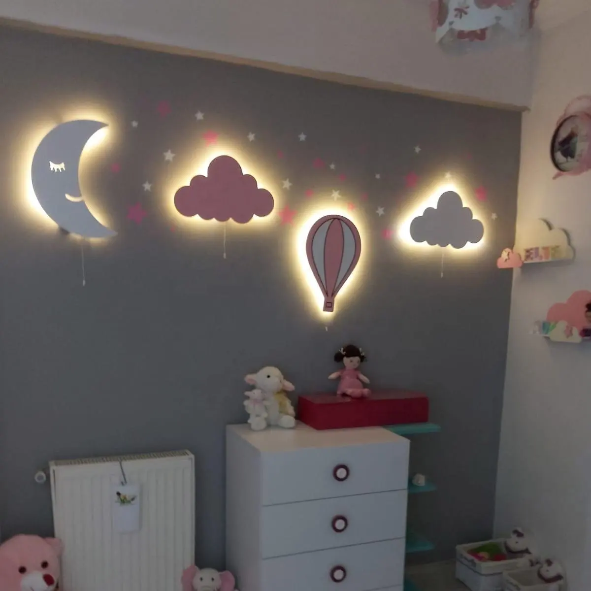 Best Price Quality Item Nursery Wall Decor Night Lights