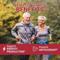 Coenzyme Q10 en vrac 500 mg Co Q10 Coenzyme Q10 Capsules molles pour la santé cardiaque Anti-fatigue Améliorer la fertilité Compléments alimentaires pour la santé