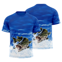 2025 vente en gros personnalisé filet complet tissu costume de pêche grande taille vêtements de pêche en mer avec Logo personnalisé nom Design