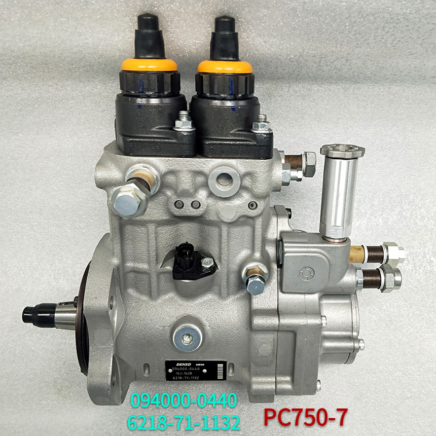 High Pressure HP0 Fuel Injection Pump 094000-0440 Excavator Common Rail  Fuel Pump 6218-71-1132 For KOMATSU PC750-7 6D140E