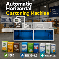 Machine d'emballage multifonctionnelle pour cartons, solution d'emballage industrielle pour boîtes en papier pour usine de biscuits et de gâteaux