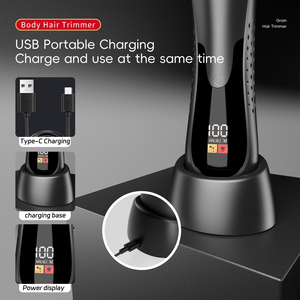 Máy cạo râu điện Manscape dành cho nam giới, không gây vết thương, dùng cho vùng kín/đùi/chân/ngực, có đèn & lưỡi gốm - Product Image 5