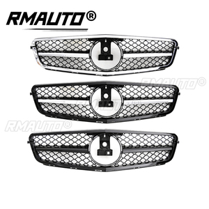 Grille de pare-chocs avant de style RMAUTO C63 AMG pour Mercedes W204 C200 C250 C350 2007-2014, kit de style de carrosserie - Product Image 2