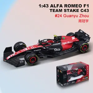 新しいブラーゴ1/43 RB19 (2023) #1 #11レッドブルフォーミュラF1スケール合金コレクションダイキャストメタルモデルおもちゃの車