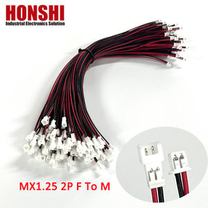 1,25mm Antennen-Docking-Anschluss kabel Kabelbaum Stecker Buchse Elektronisches Kabel mit verzinntem Einzelkopf-Verbindungs kabel für Automobile - Product Image 1