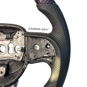 <span class=keywords><strong>Volant</strong></span> en cuir violet et fibre de carbone, directement de l'usine, pour Dodge Charger Challenger SRT 2019 2020 <span class=keywords><strong>2021</strong></span> 2022 2023 - Product Image 2