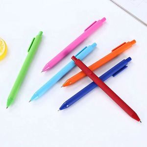 Custom Soft Touch <b>Retractable</b> Gel Ink <b>Pens</b> 0.5mm Fine Point - Product Image 2