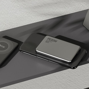 Banco de Energía Inalámbrico Magnético de Carga Rápida de 10000 mAh, PD 22.5 W, Cable Tipo C, PVC, ABS, Luz LED, para Dispositivos Móviles - Product Image 4