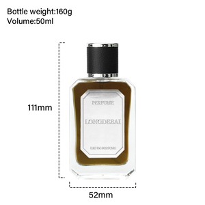 Best Selling Square <b>Perfume</b> <b>Bottle</b> Matte Black 50Ml Glass <b>Perfume</b> <b>Bottle</b> Luxury <b>Perfume</b> <b>Bottle</b> With Gift Box Packaging - Product Image 6