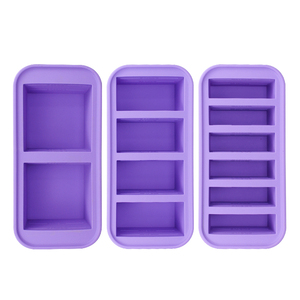 Grand bac à glaçons en silicone pour congélateur <span class=keywords><strong>Super</strong></span> <span class=keywords><strong>cube</strong></span> de soupe 1 tasse moule à soupe en silicone alimentaire pour congélateur - Product Image 4
