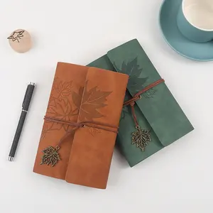 Creative A6 A7 loose leaf diary manifestation journal notebook waterproof custom mini notebook