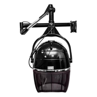 Ensemble moderne de miroir et de chaise de coiffeur avec mobilier en cuir durable pour salon de coiffure
