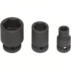 Fervi <b>Impact</b> <b>Socket</b> Wrench Set 3 Pc Metric Hex Drive <b>Socket</b> Tool Kit - Product Image 2