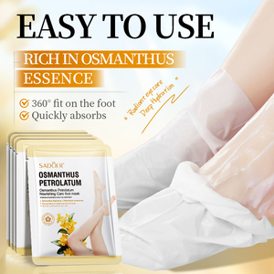 Maschera <span class=keywords><strong>per</strong></span> Piedi OEM Sadoer all'Osmanto e <span class=keywords><strong>Vaselina</strong></span> <span class=keywords><strong>per</strong></span> Idratazione Profonda e Levigatura della <span class=keywords><strong>Pelle</strong></span> con Formula Rinfrescante 40ml - Product Image 5