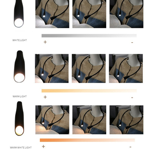 USB Rechargeable LED Book Light with Flexible Arms <strong>Portable</strong> Foldable <strong>Reading</strong> <strong>Lamp</strong> for Bedroom/Living Room Available White Blue - Product Image 2