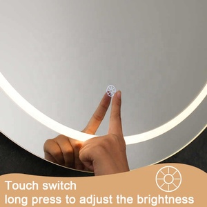 Tùy chỉnh mới Thông tư defogging độ nét cao treo tường đơn giản thông minh Led Gương phòng tắm cho căn hộ khách sạn - Product Image 6