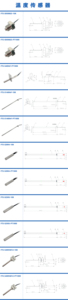 Sonde de température FTS-S05R8G3-10K avec fils, montage fileté, sonde en acier inoxydable, filetage G3/8, SUS304, capteur de température NTC - Product Image 5