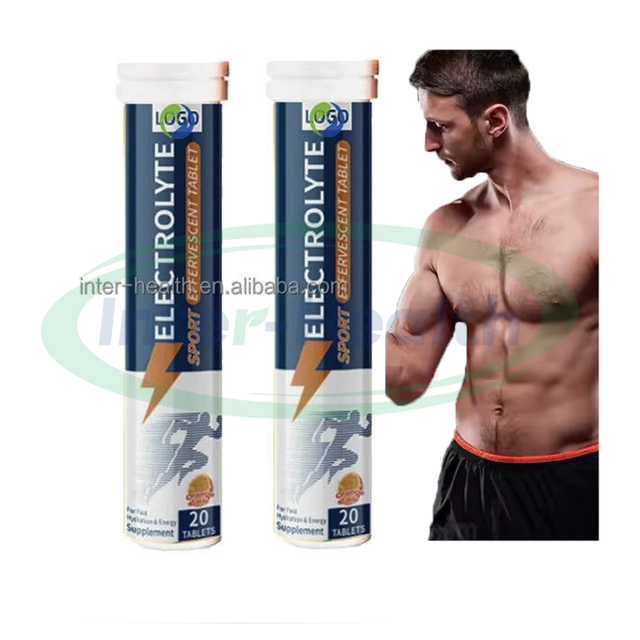 Ausreson Electrolytes Pills Sports Supplements Pre-workout Energy Drinks Electrolytes Effervescent Tablet Electrolyte Tablets