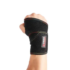 Neoprene Material Compression Wrist Band Palm Brace for Thumb Wrist and Hand Protection
