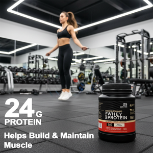 Proteine del Siero di Latte OEM 100% in Polvere Gusto Vaniglia 1.98 Libbre Integratore per Allenamento Sportivo e Fitness per Adulti 24g 29 Porzioni - Product Image 5