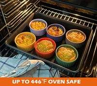 Gobelets de cuisson pour pouding en gros, contenants de stockage pour glaces et snacks (lot de 6)