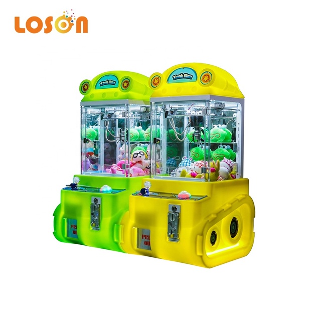 Amusement Park Minidoll With Standard Cheap Super Clan Portable Gift Mini Vending Coin Operated Metal Claw Game Doll Machine