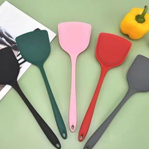 <b>Green</b> <b>Silicone</b> Spatula Set Avocado Shaped for Home Kitchen Use Minimum Order 10pcs - Product Image 5