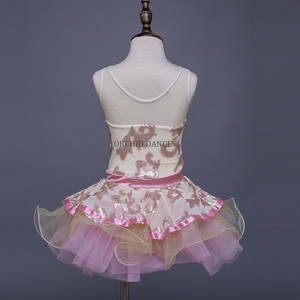 Di alta Qualità Delle Ragazze Dei Capretti di Balletto di Usura di Prestazione di Ballo Di Natale Fata Costumi - Product Image 3