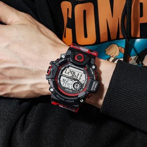 Reloj Digital LED Simple a Prueba de Agua para Hombre, Estilo <span class=keywords><strong>G</strong></span>, Deportivo, para Estudiantes y Niños - Product Image 6