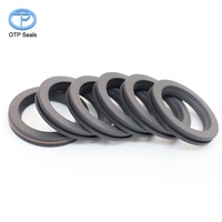 Joints d'étanchéité PTFE sur mesure, joints rotatifs en polytétrafluoroéthylène avec ressort en acier inoxydable CF, joint torique FKM, non standard, OEM, ODM