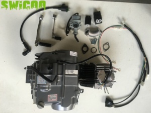 Kit de carburateur SWICOO à démarrage au pied, moteur <span class=keywords><strong>125cc</strong></span> robuste et puissant pour Pit Bike, Dirt Bike, VTT et moto - Product Image 3