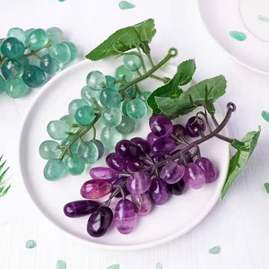 Bán Buôn Tự Nhiên Chữa Bệnh Thủ Công Mỹ Nghệ Pha Lê DIY fluorite Bó Nho Cho Trang Trí Nội Thất - Product Image 1