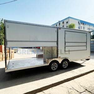 Carrito de Helados Móvil, Remolque de Comida, Contenedor de Restaurante, Camiones de Comida para Hoteles, Casa Móvil con Ruedas, Quiosco de Snacks y Papas Fritas - Product Image 2