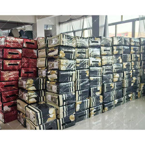 Ensemble de Literie Style Américain Taille King 10 Pièces avec Couette, Drap, Couvre-Lit Matelassé et Rideaux, Garnissage Coton - Product Image 3