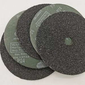 Disco de fibra de carburo de silicio para pulido de mármol/granito/Piedra/lijado/molienda, afilado, 4 pulgadas, 0,6/0,8mm de espesor