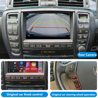 Actualización de Pantalla Original para Toyota Crown GRS180/182/184/186/187 Royal Saloon, Apple CarPlay y Android Auto Inalámbricos