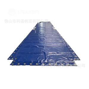 ผ้าคลุมสินค้า PVC LTCANOPY แบบแบน ทนทาน กันน้ำ กันไฟ สำหรับปกป้องตู้คอนเทนเนอร์ - Product Image 4