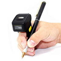 Lecteur de codes-barres 1D 2D de type bague, communication Bluetooth 2.4G, mini portable, à porter sur le doigt, SV6729