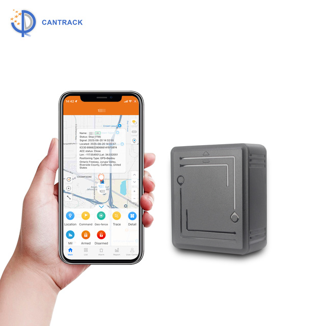 Standby 3 Year Asset GPS Tracker 4G LTE 2G GSM Removal Alarm 1 Position Per Day Wireless Tracking Device