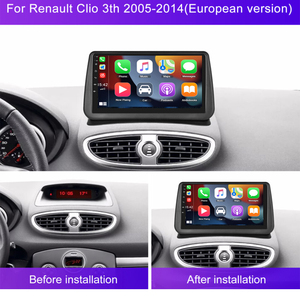 <span class=keywords><strong>Autoradio</strong></span> Android pour Renault <span class=keywords><strong>Clio</strong></span> <span class=keywords><strong>3</strong></span> 2006-2012 Écran tactile Stéréo de voiture Lecteur vidéo <span class=keywords><strong>GPS</strong></span> avec Carplay sans fil BT FM USB - Product Image 2