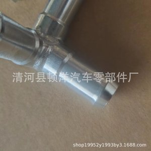 T-Joint Iron Automotive Water <b>Pipe</b> For Gl8 <b>Heater</b> Duct Replacement Repair 1.5mm Wall Thickness - Product Image 3