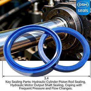 Escavadeira Cilindro <span class=keywords><strong>Seal</strong></span> <span class=keywords><strong>Kit</strong></span> | Selos hidráulicos para equipamentos pesados | PU, selo mecânico, durável cilindro hidráulico selos - Product Image 1