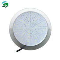 Projecteur LED PAR 56 pour piscine, encastrable en surface, étanche IP68, 12V DC/AC, 25W/35W, SMD, RGB dimmable, 2700K, CRI 90