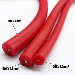 Agg Silicone cao su điện áp cao nhiệt độ cao chịu nhiệt xe điện tử đánh lửa Cáp dây greenhousee chống sự cố - Product Image 4