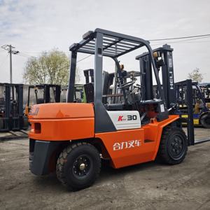 Used Core Components Include Pump Engine Machinery Heli 3t Diesel Hydraulic <b>Side</b> Shifter Solid Tire Hand Pallet Truck Forklift - Product Image 6