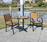 Meubles de jardin en teck de luxe léger, personnalisables, pour terrasse, restaurant, salle à manger, ensemble de tables et de chaises en bois