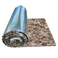 Laine de verre AS/NZS 4859.1 avec feuille d'aluminium pour isolation thermique, ininflammable, R1.8, épaisseur 75 mm, sans formaldéhyde ajouté